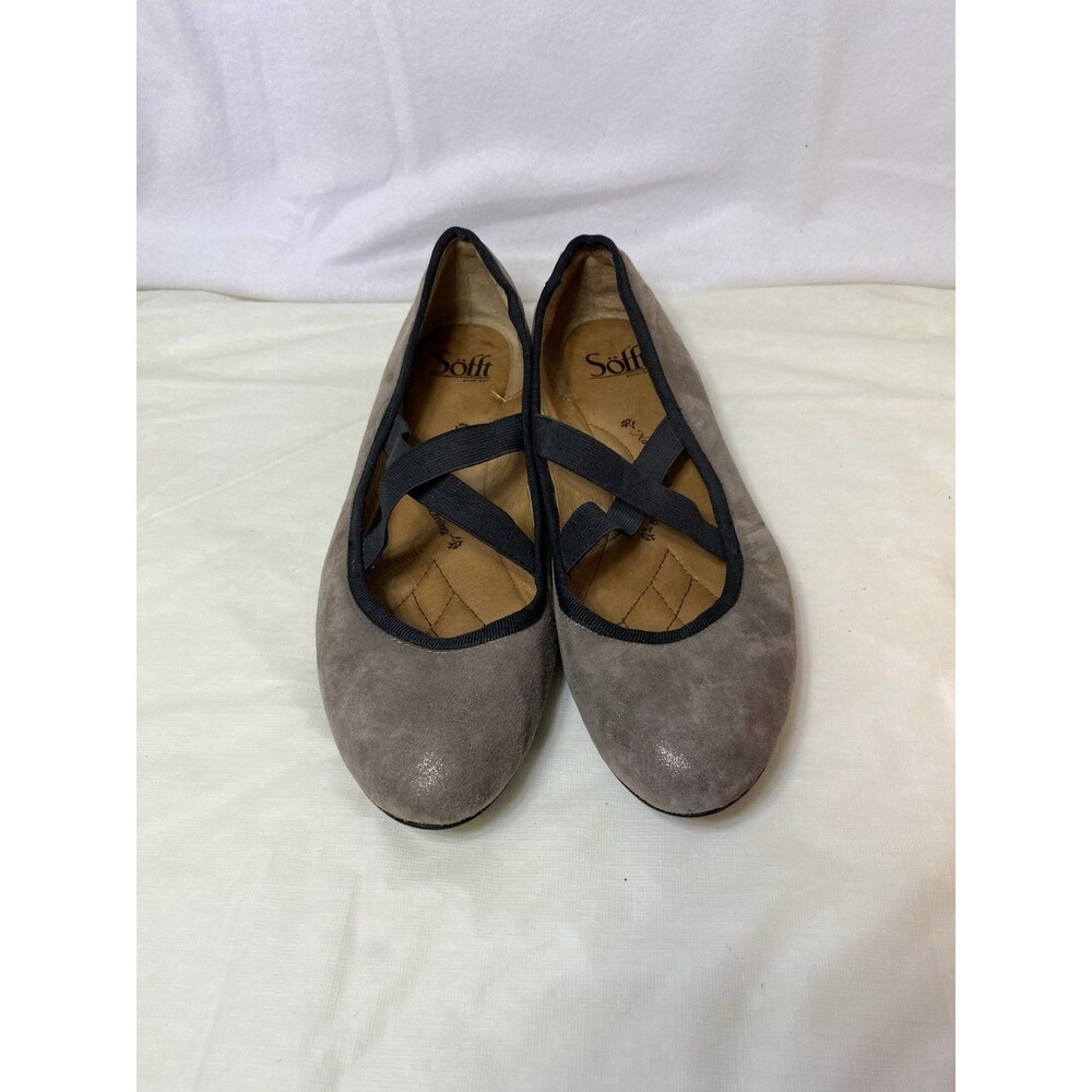 Sofft Barris 1108891 Women 9M Bronze Gray Leather Driver Moccasin Loafer Shoes - Picture 7 of 7